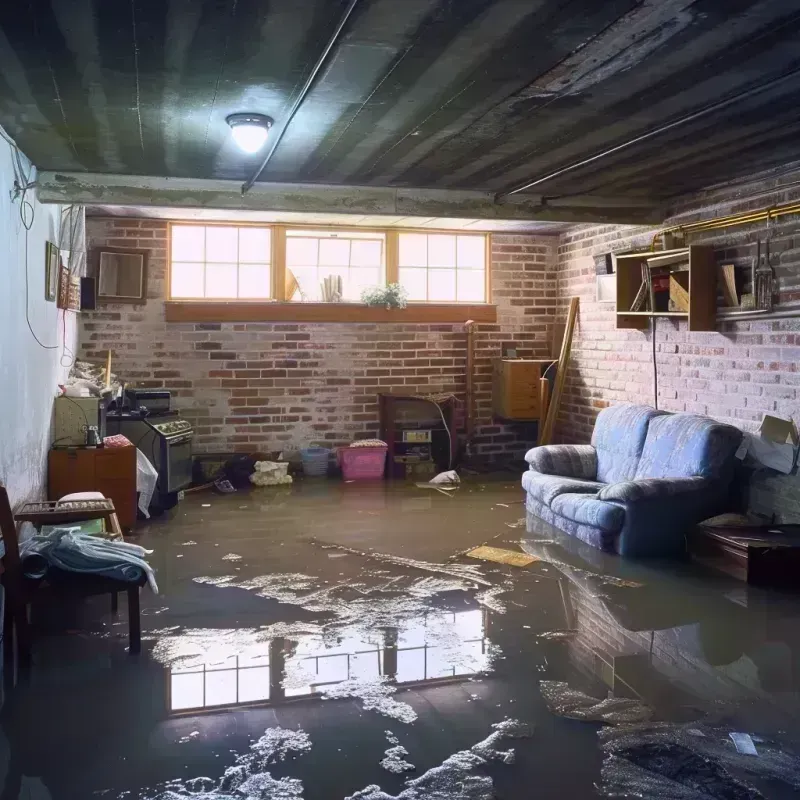 Flooded Basement Cleanup in Winchester, MA